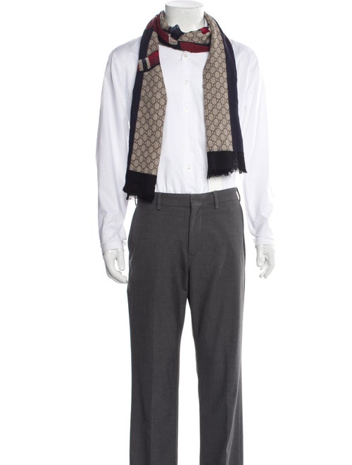 Gucci Wool Printed Shawl