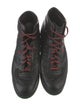Gucci Web Accent Leather Sneakers