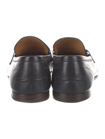 Gucci Horsebit Accent Leather Dress Loafers