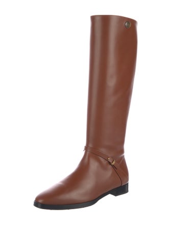 Gucci Leather Riding Boots
