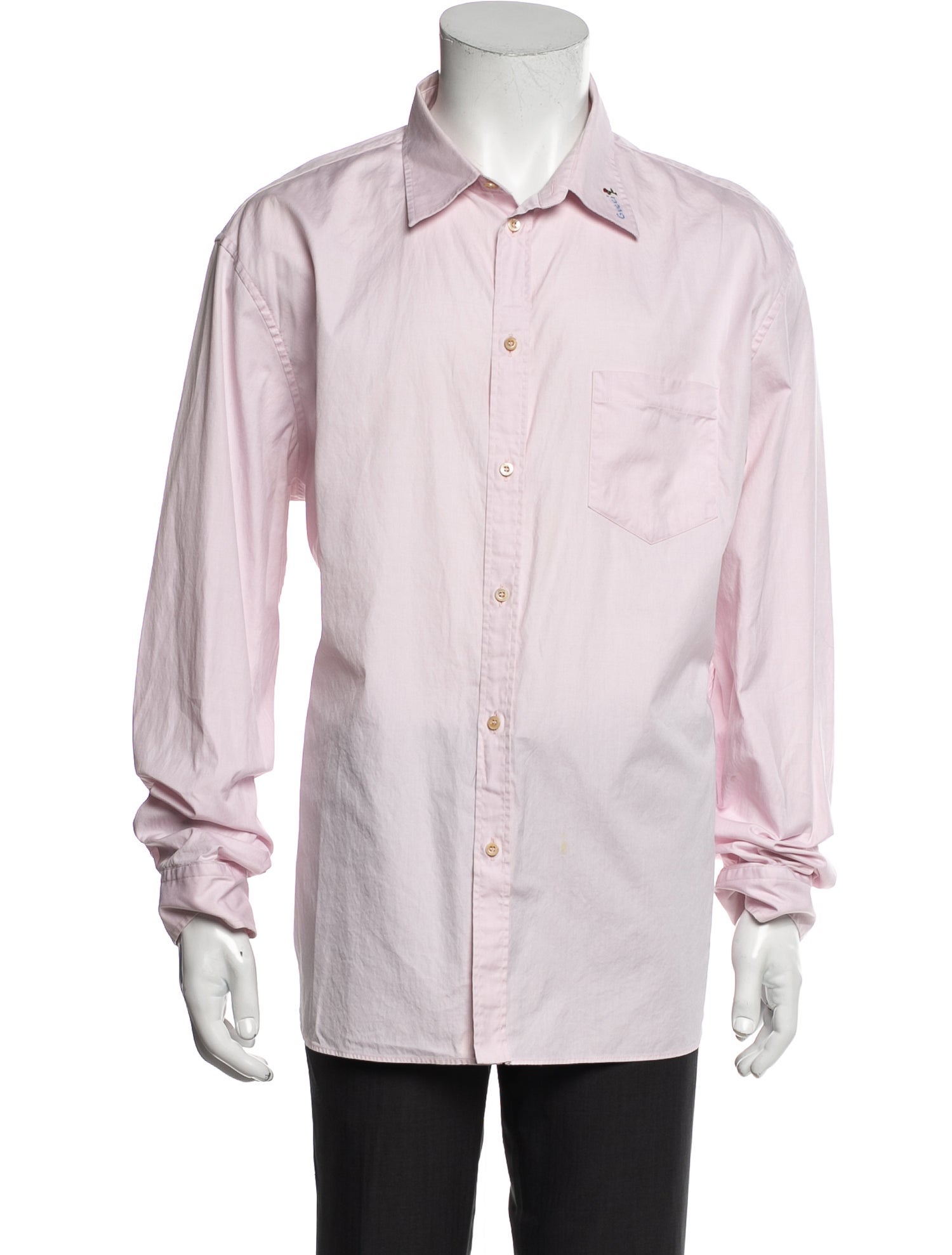 Gucci 2019 Signature Logo Dress Shirt