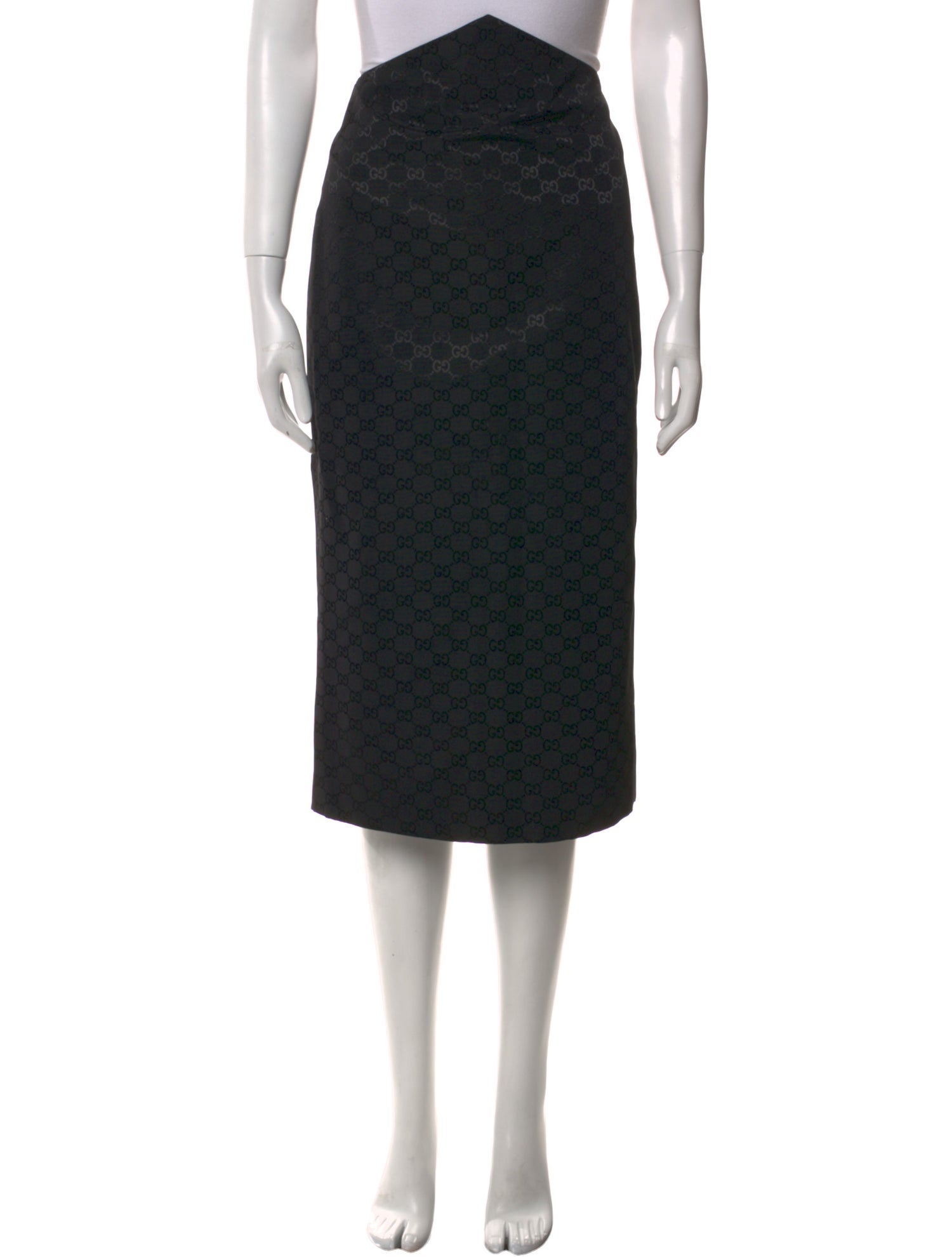 Gucci Printed Midi Length Skirt