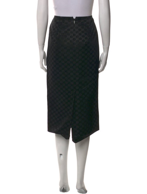 Gucci Printed Midi Length Skirt