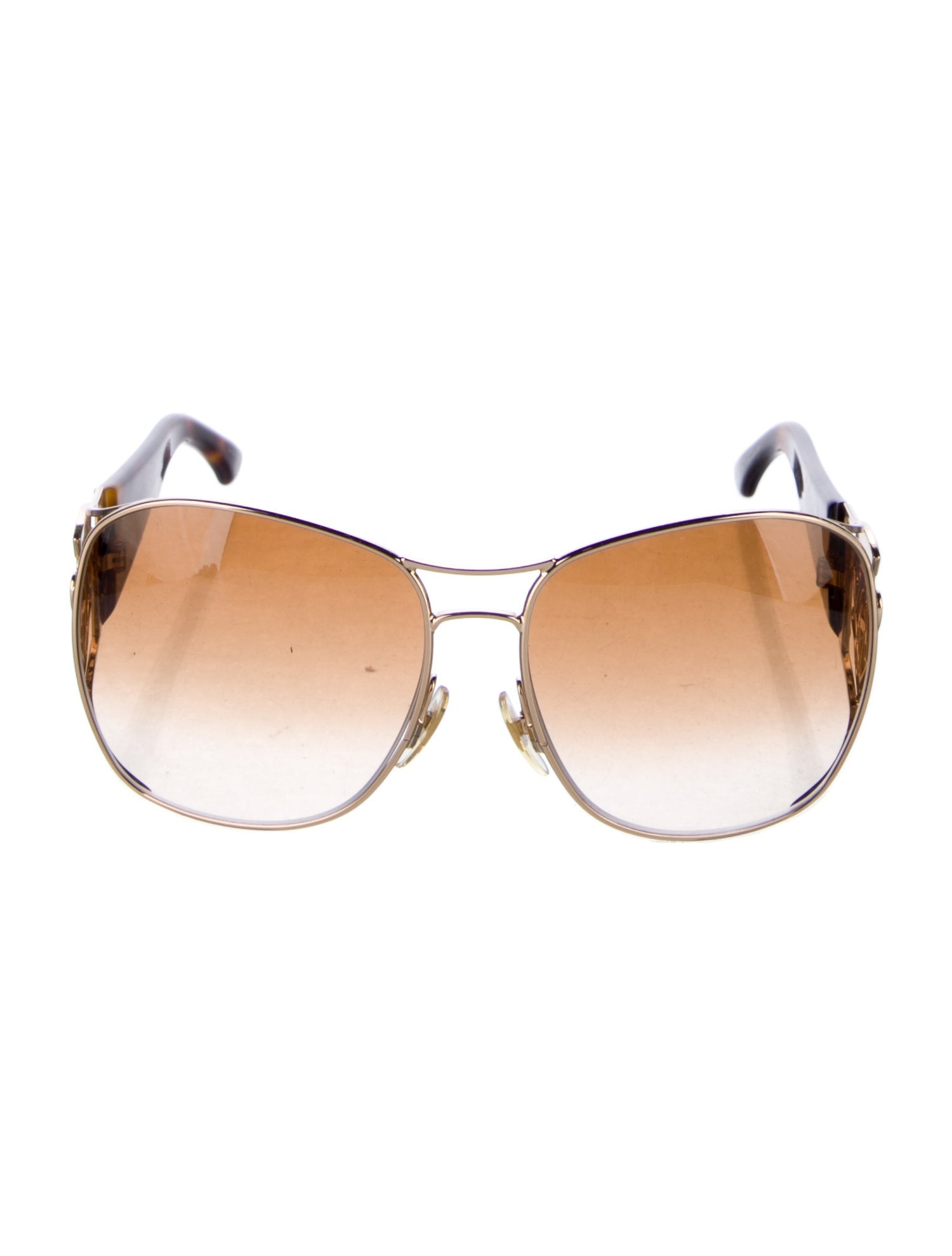 Gucci Interlocking G Logo Oversize Sunglasses