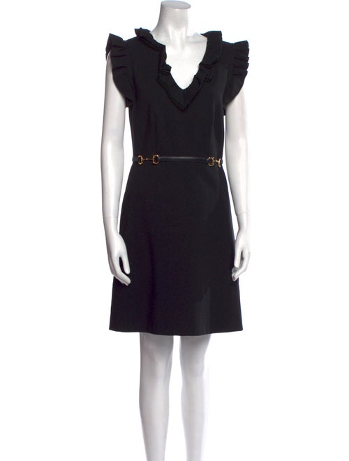Gucci Cowl Neck Knee-Length Dress