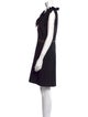 Gucci Cowl Neck Knee-Length Dress