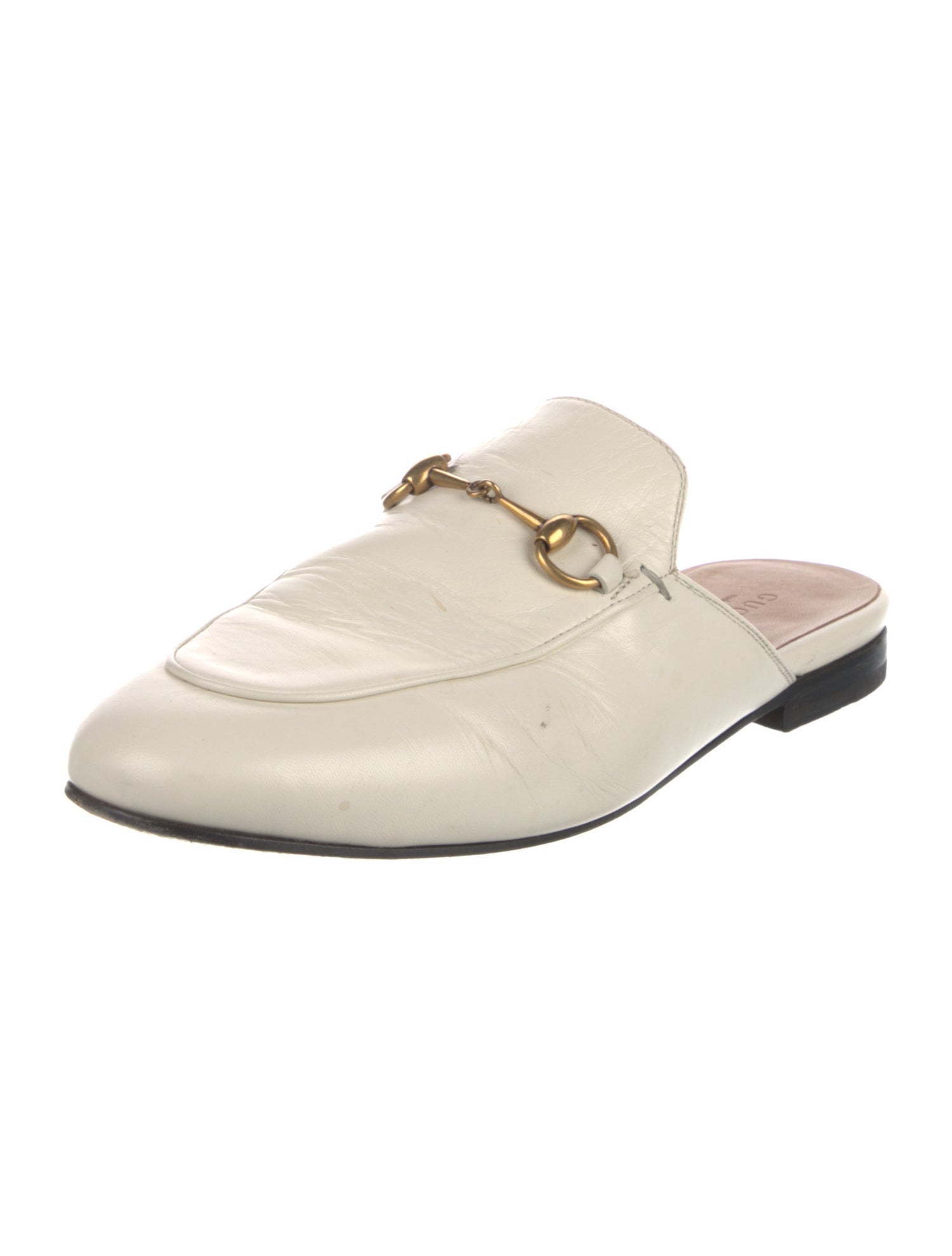 Gucci Horsebit Accent Leather Mules