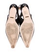 Gucci Interlocking G Logo Leather Slingback Pumps