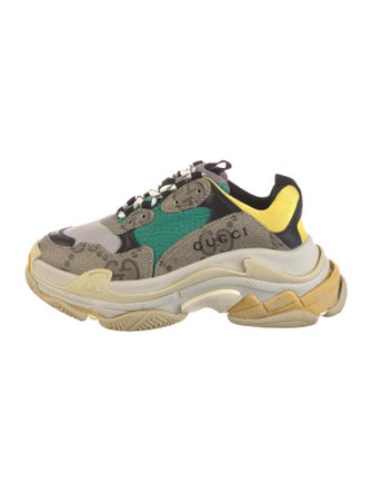 Gucci x Balenciaga 'The Hacker Project' Triple S Chunky Sneakers