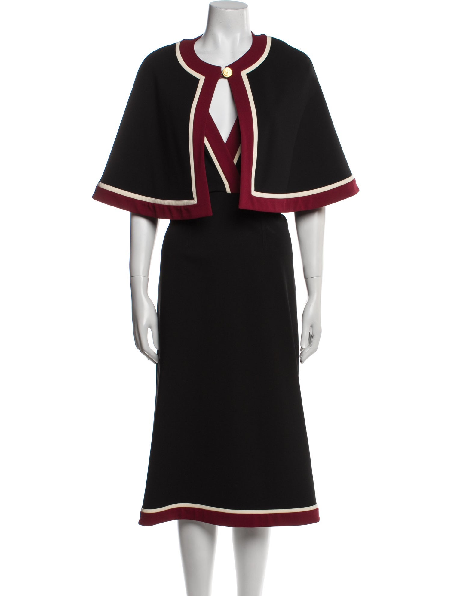 Gucci Striped Skirt Suit