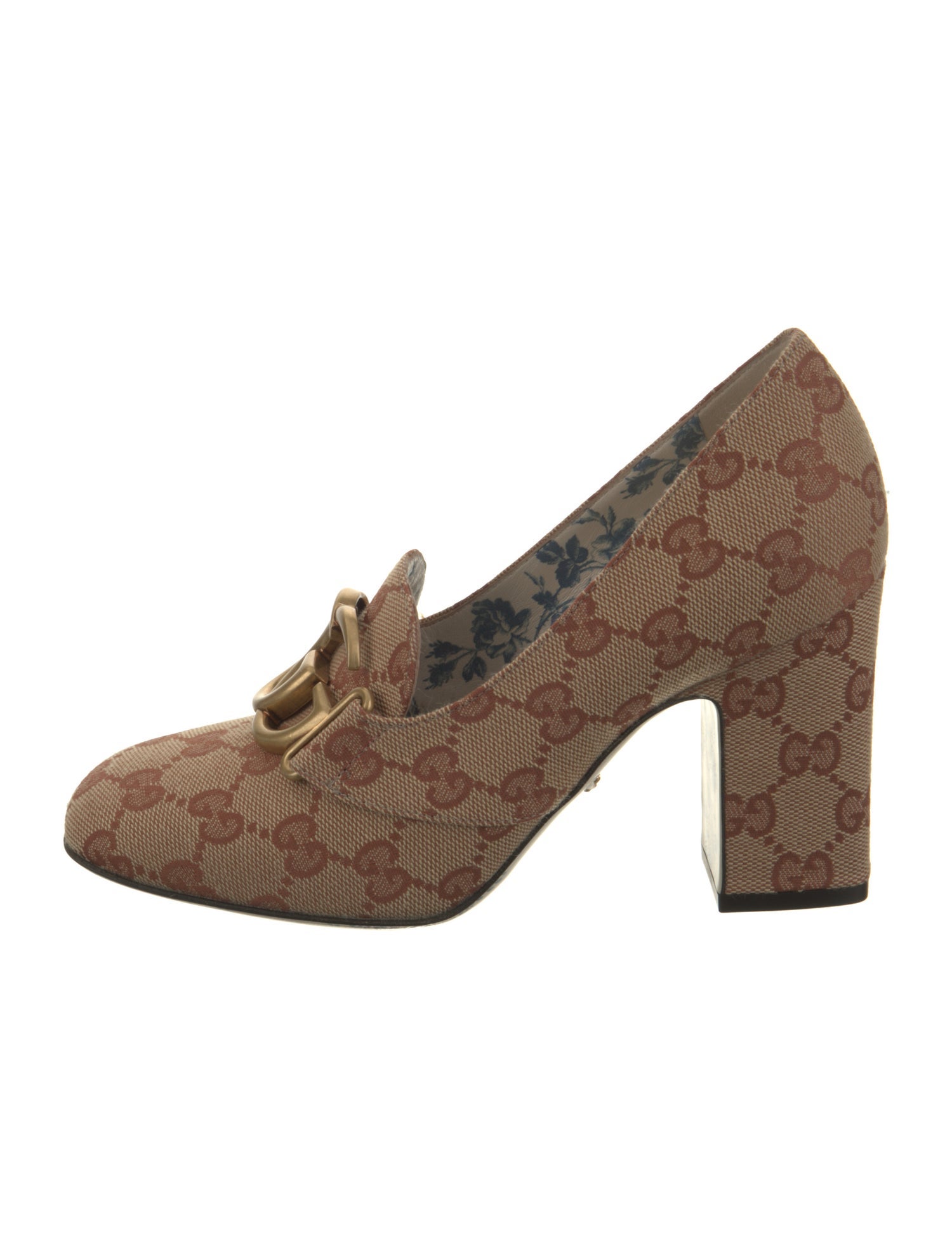 Gucci GG Canvas Canvas Pumps