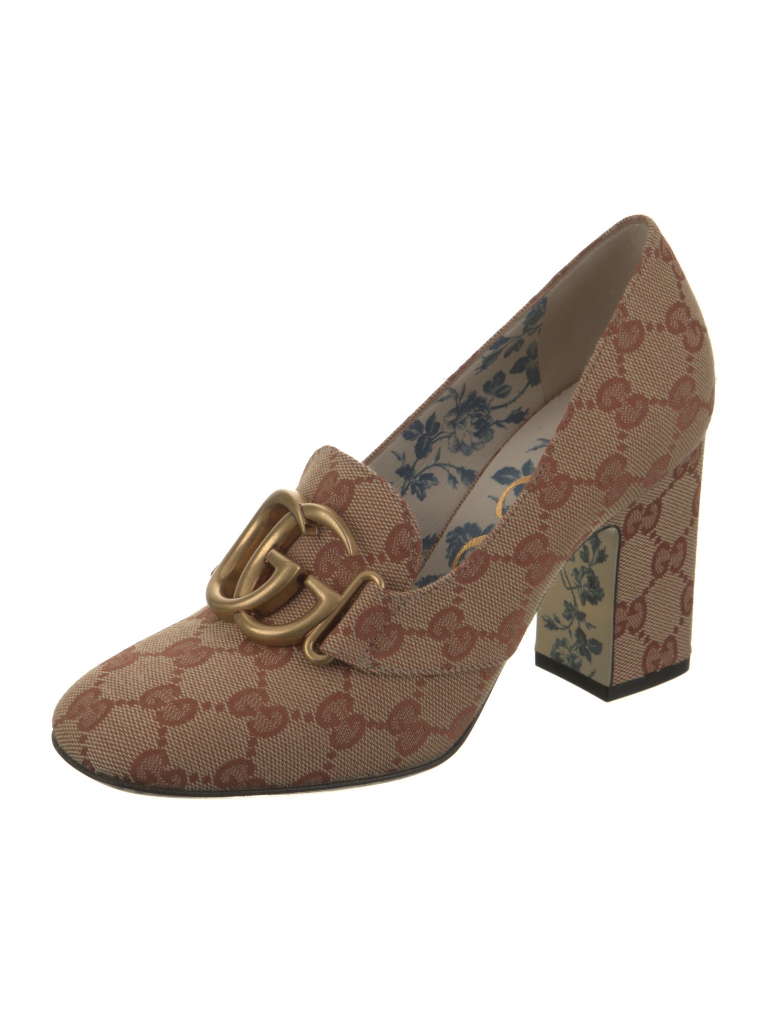 Gucci GG Canvas Canvas Pumps