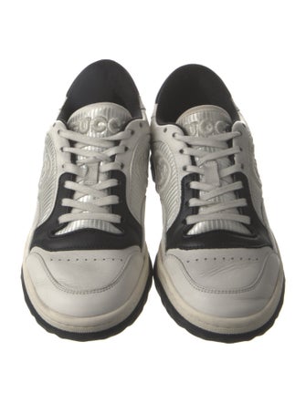 Gucci Interlocking G Logo Leather Sneakers