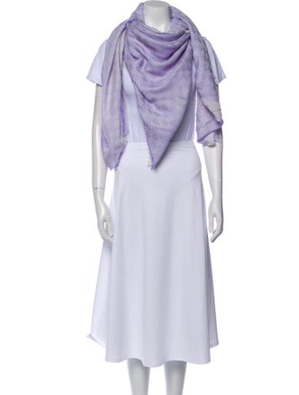 Gucci Silk Printed Scarf