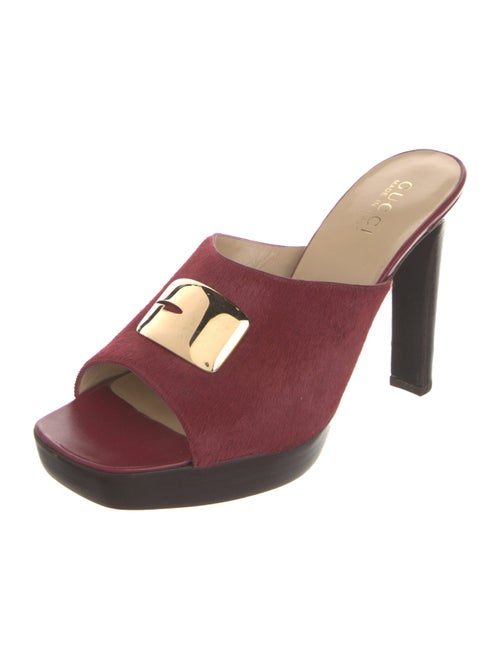 Gucci Ponyhair Slides