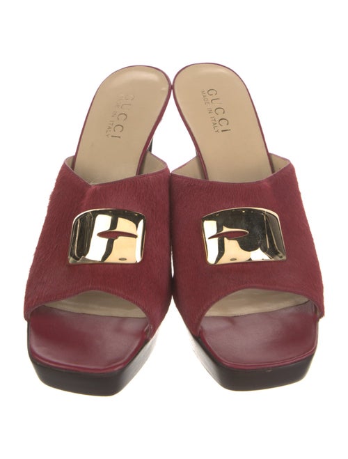 Gucci Ponyhair Slides