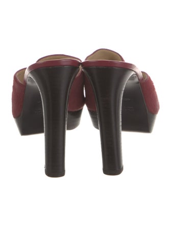 Gucci Ponyhair Slides