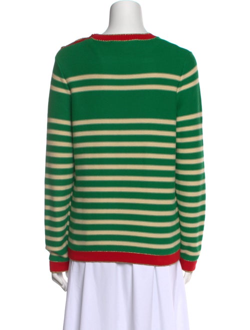 Gucci Striped Crew Neck Sweater