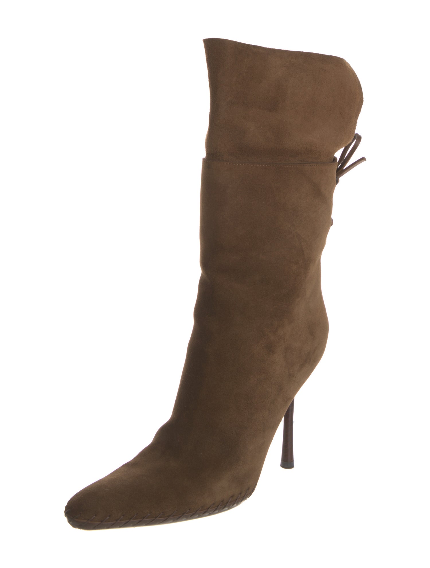 Gucci Vintage Suede Boots