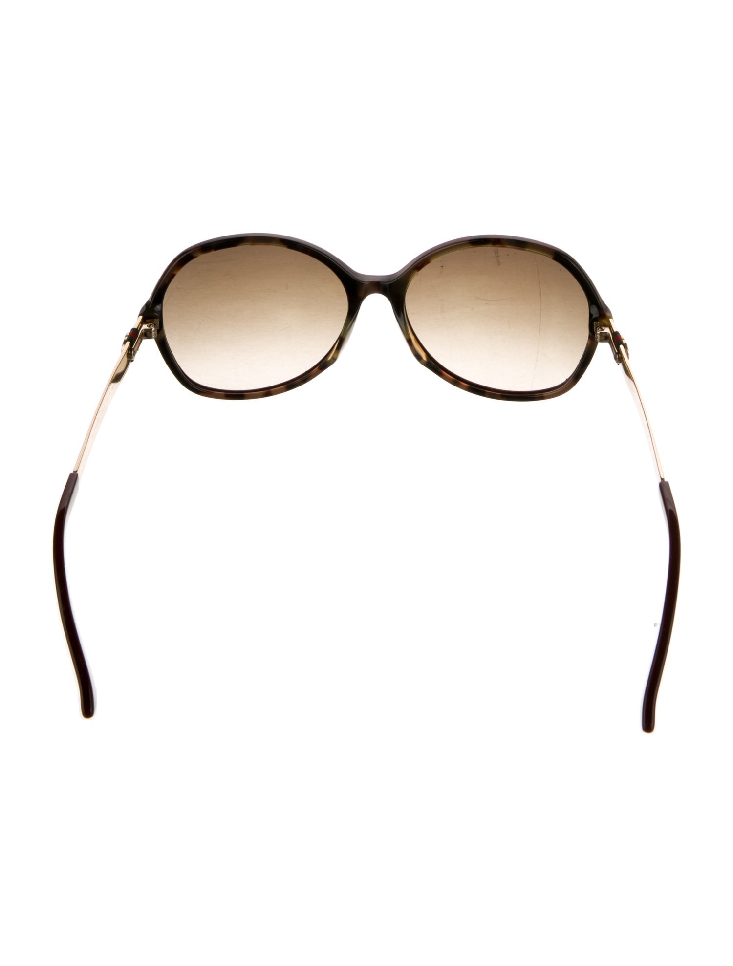 Gucci Web Accent Oversize Sunglasses