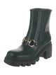Gucci Horsebit Accent Rubber Rain Boots