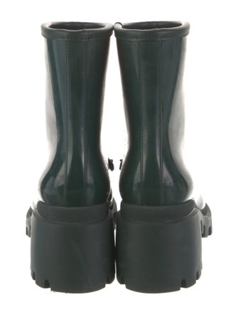 Gucci Horsebit Accent Rubber Rain Boots