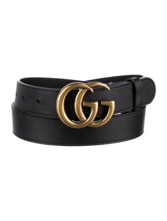 Gucci Skinny Leather Belt