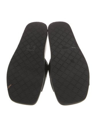 Gucci GG Signature Leather Slides