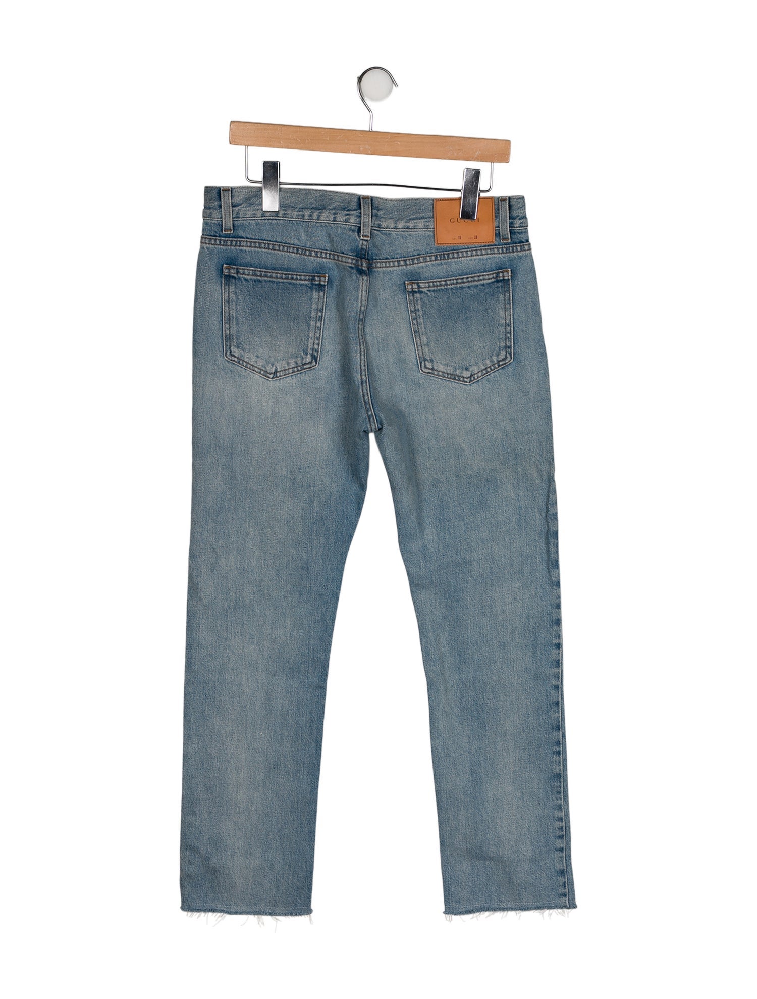 Gucci Low-Rise Straight Leg Jeans w/ Tags