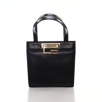 Gucci Calf Leather Top Handle Bag