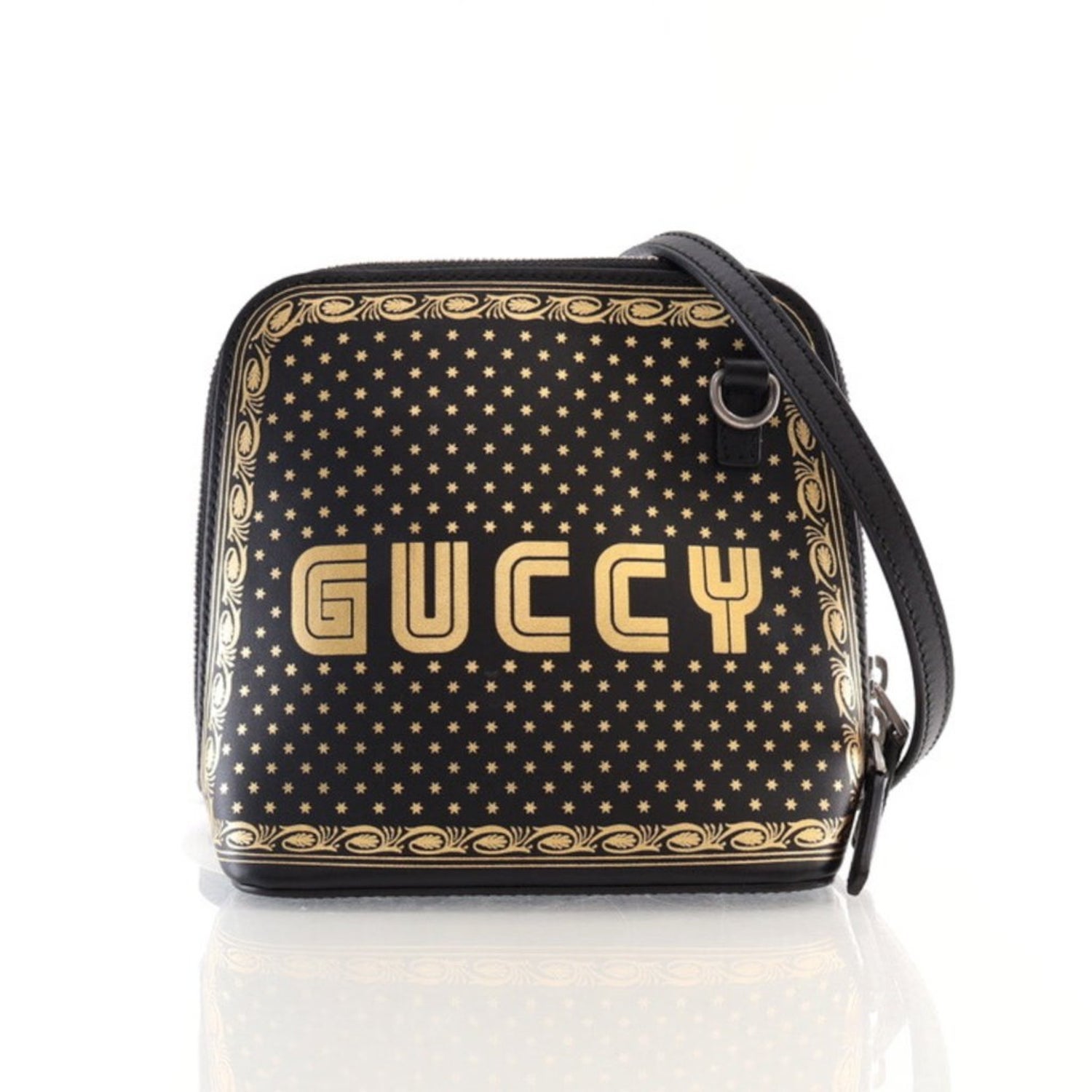 Gucci Leather X Sega Guccy Stars Dome Bag