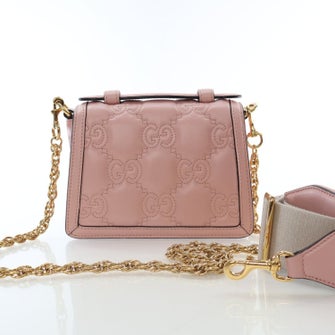 Gucci Small GG Matelasse Top Handle Bag