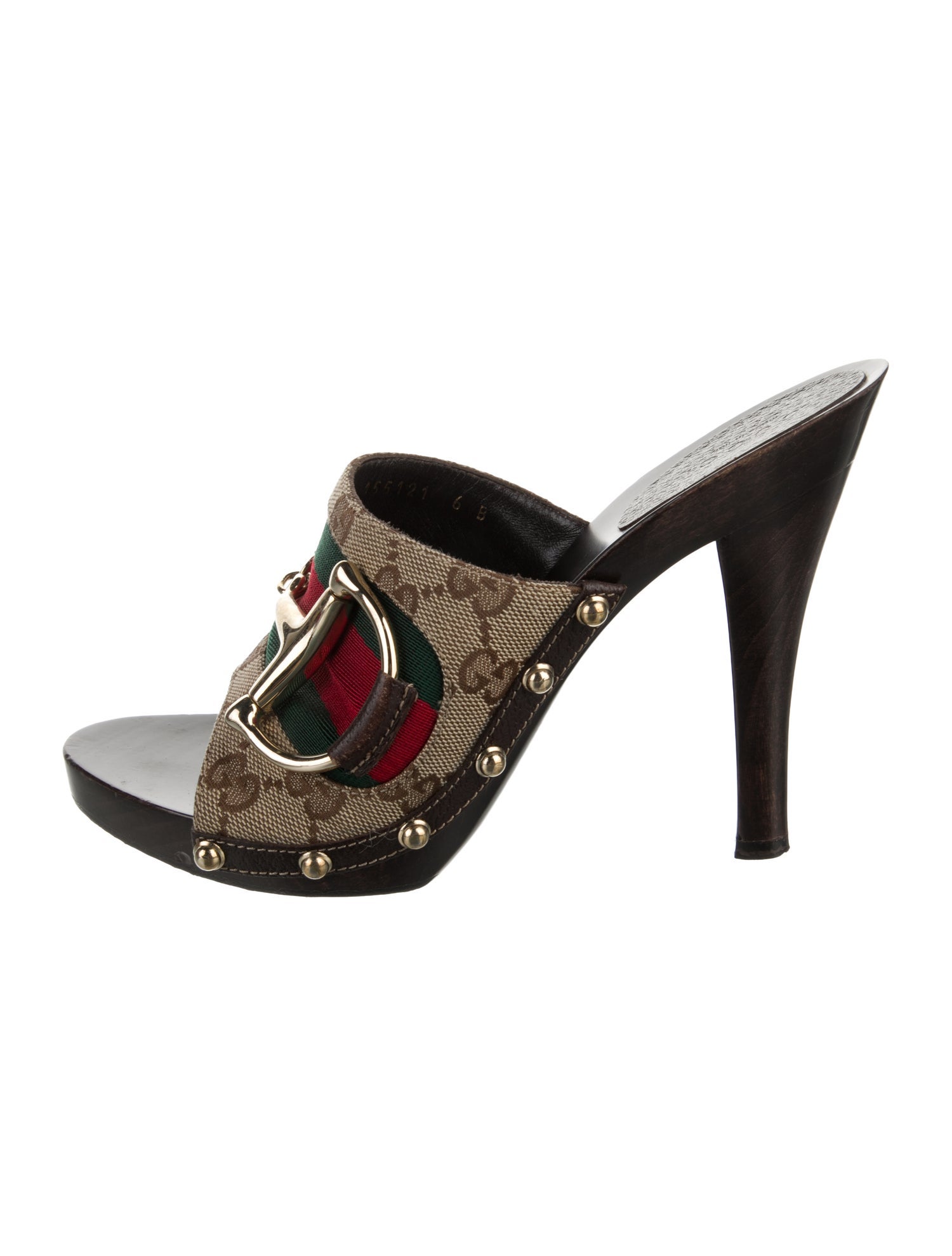 Gucci GG Canvas Canvas Slides