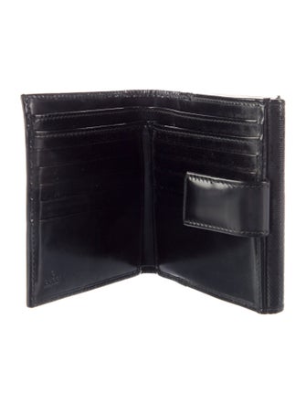 Gucci GG Imprimé Leather Compact Wallet