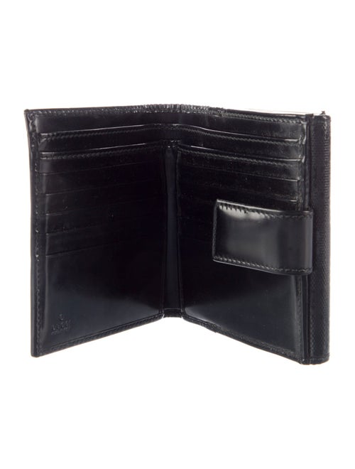 Gucci GG Imprimé Leather Compact Wallet