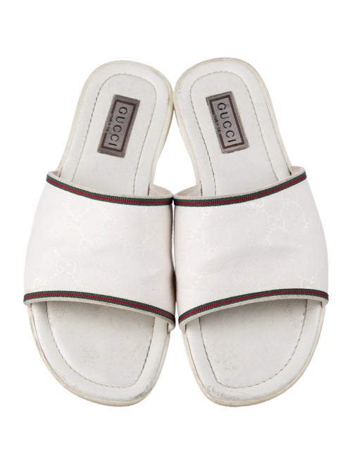 Gucci Leather Slides