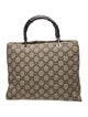 Gucci GG Canvas Bamboo Shopper