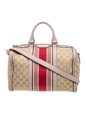 Gucci GG Canvas Boston Medium