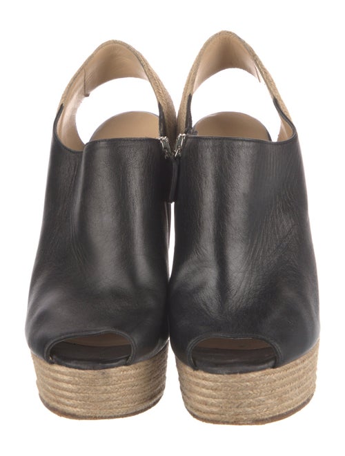 Gucci Leather Colorblock Pattern Slingback Pumps