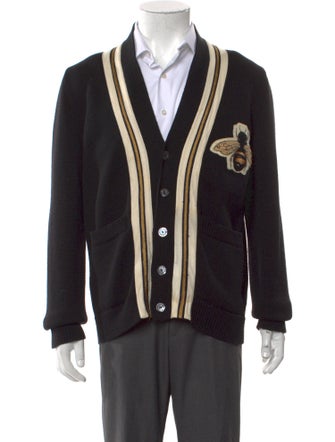 Gucci 2017 Bee Accent Cardigan