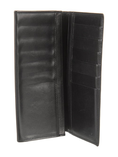 Gucci Leather Printed Bifold Wallet