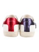 Gucci Sylvie Web Accent Leather Sneakers