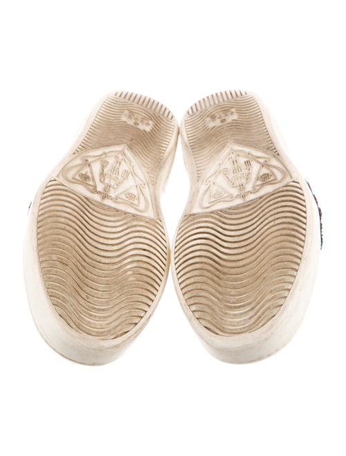 Gucci Sylvie Web Accent Leather Sneakers