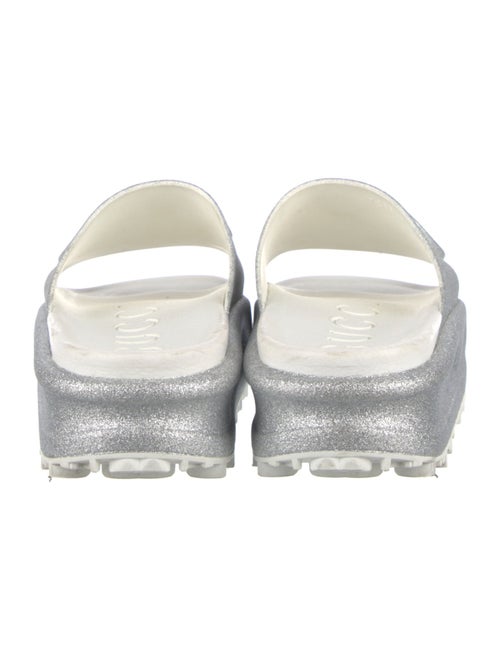 Gucci Interlocking G Logo Glitter Slides