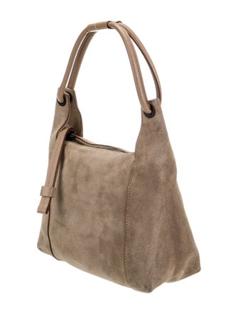 Gucci Suede Shoulder Bag