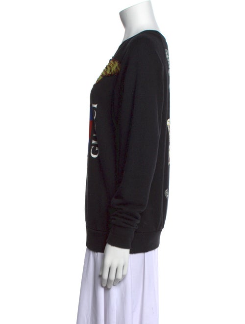 Gucci Graphic Print Crew Neck Sweatshirt