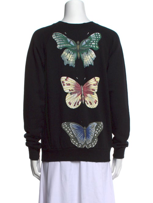 Gucci Graphic Print Crew Neck Sweatshirt
