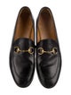 Gucci Horsebit Accent Leather Loafers