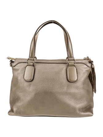 Gucci Leather Top Handle Bag
