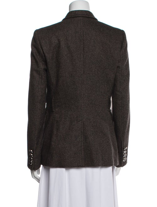 Gucci Wool Plaid Print Blazer